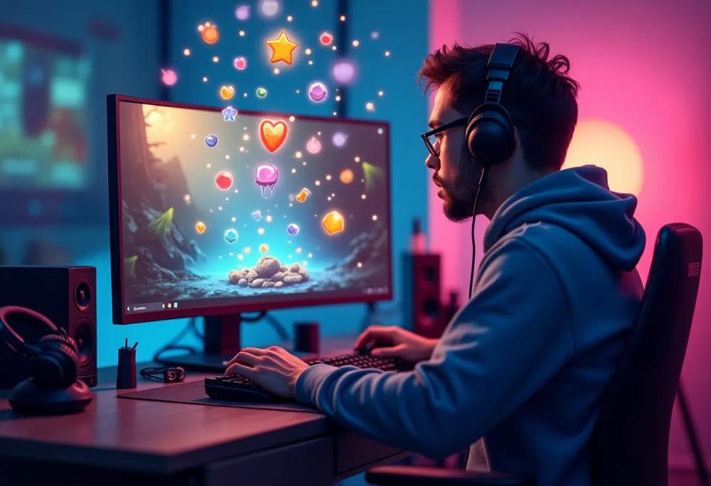 gaming setup
