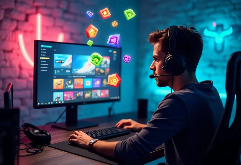 gaming setup